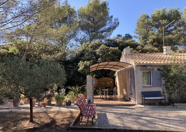 Terrace/patio - Maison de Campagne Près Daix en Provence (Saint-Cannat)