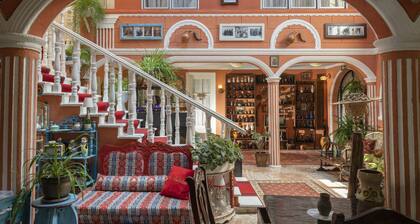 Experience the charm of a cozy Hotel that exudes the ambiance of vintage Georgia