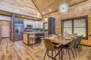 Cabane, 2 chambres | Restauration