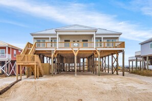 House, 5 Bedrooms | Exterior - The Anchored Lighthouse - 2630 Bienville Blvd 5 Bedroom Home by RedAwning (Dauphin Island)