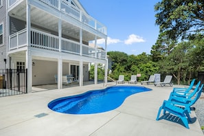 Pool - Driftwood: Oceanside | Private Pool | Rec Room (Duck)