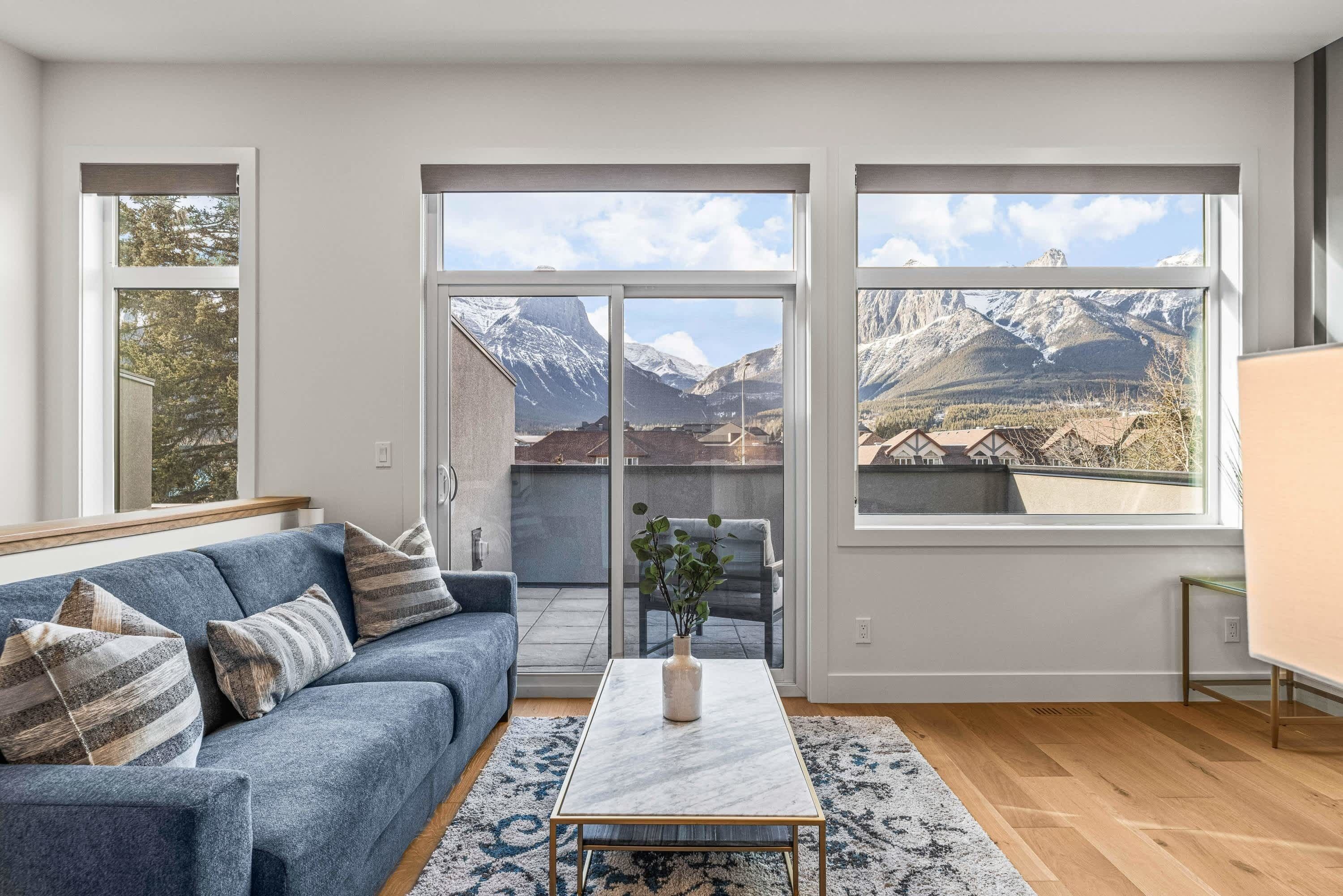 Télévision, cheminée, espaces bureaux