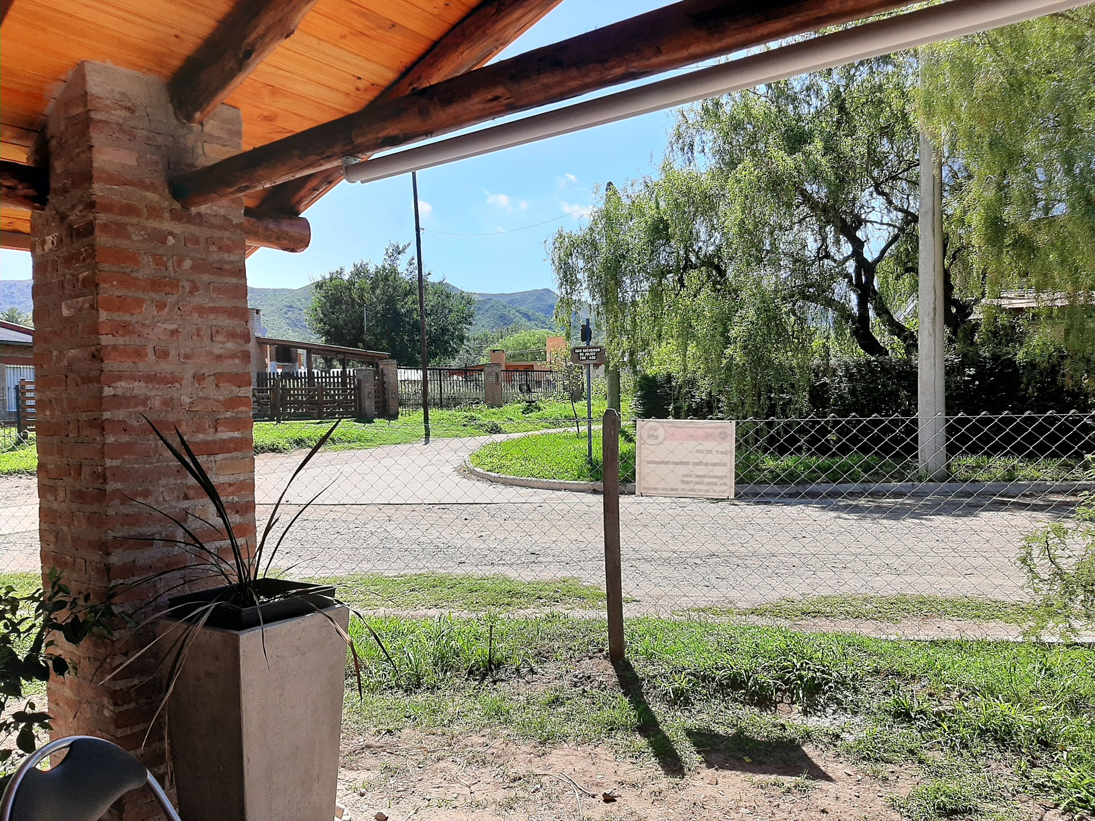 Enceinte de l’hébergement