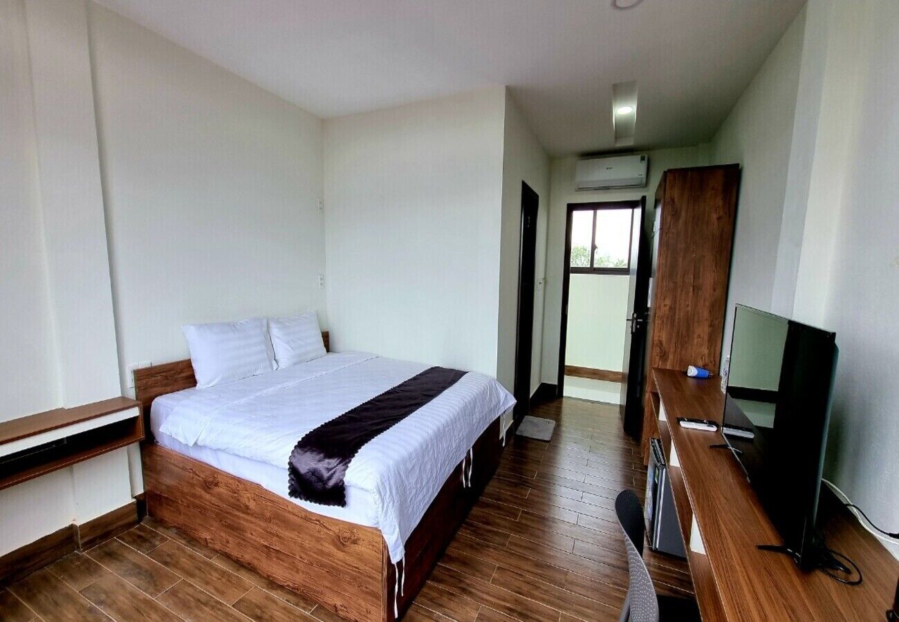 Quarto casal luxo | Roupas de cama premium, edredons de pluma, quartos à prova de som