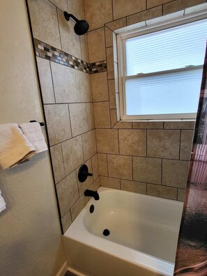 Shower, towels