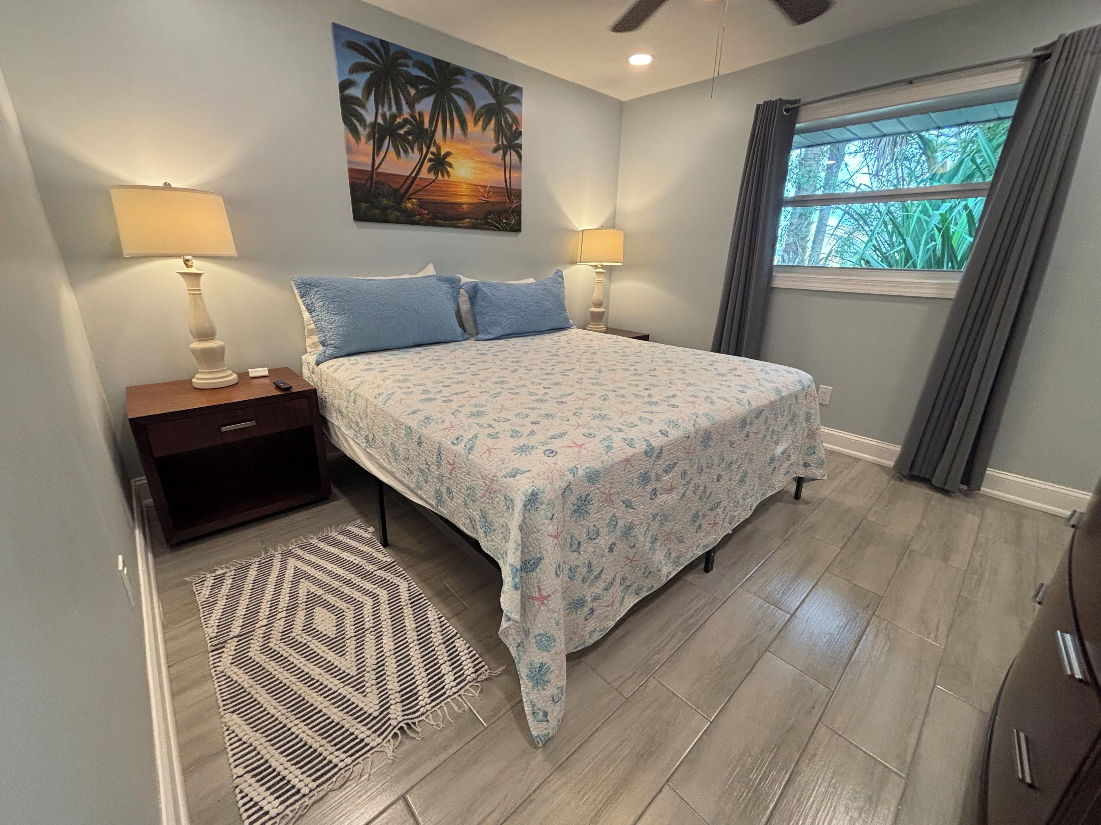 2 bedrooms, desk, iron/ironing board, free WiFi