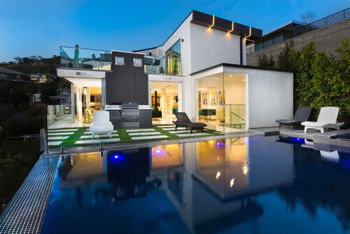 Sexy, sleek, ultra-modern home in West Hollywood