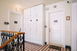 Interior entrance