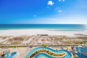 On the beach - Splash Into Paradise at Phoenix Gulf Towers (Orange Beach)
