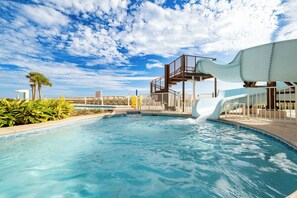 Indoor pool - Splash Into Paradise at Phoenix Gulf Towers (Orange Beach)