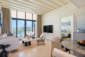 Living area - Bab Al Nojoum Hudayriyat Villas (Abu Dhabi)