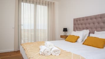Suíte panorâmica | Roupas de cama premium, escrivaninha, quartos à prova de som