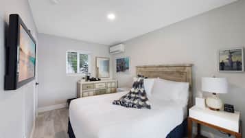 1 bedroom, iron/ironing board, travel crib, free WiFi