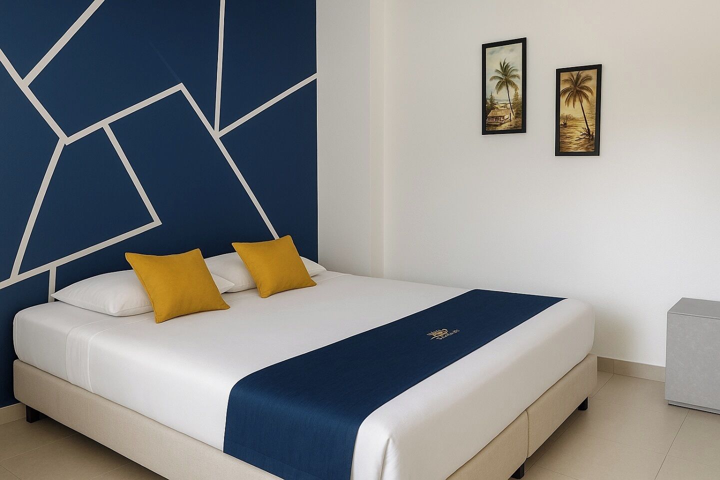 Minibar, lydisolert og wi-fi (inkludert)