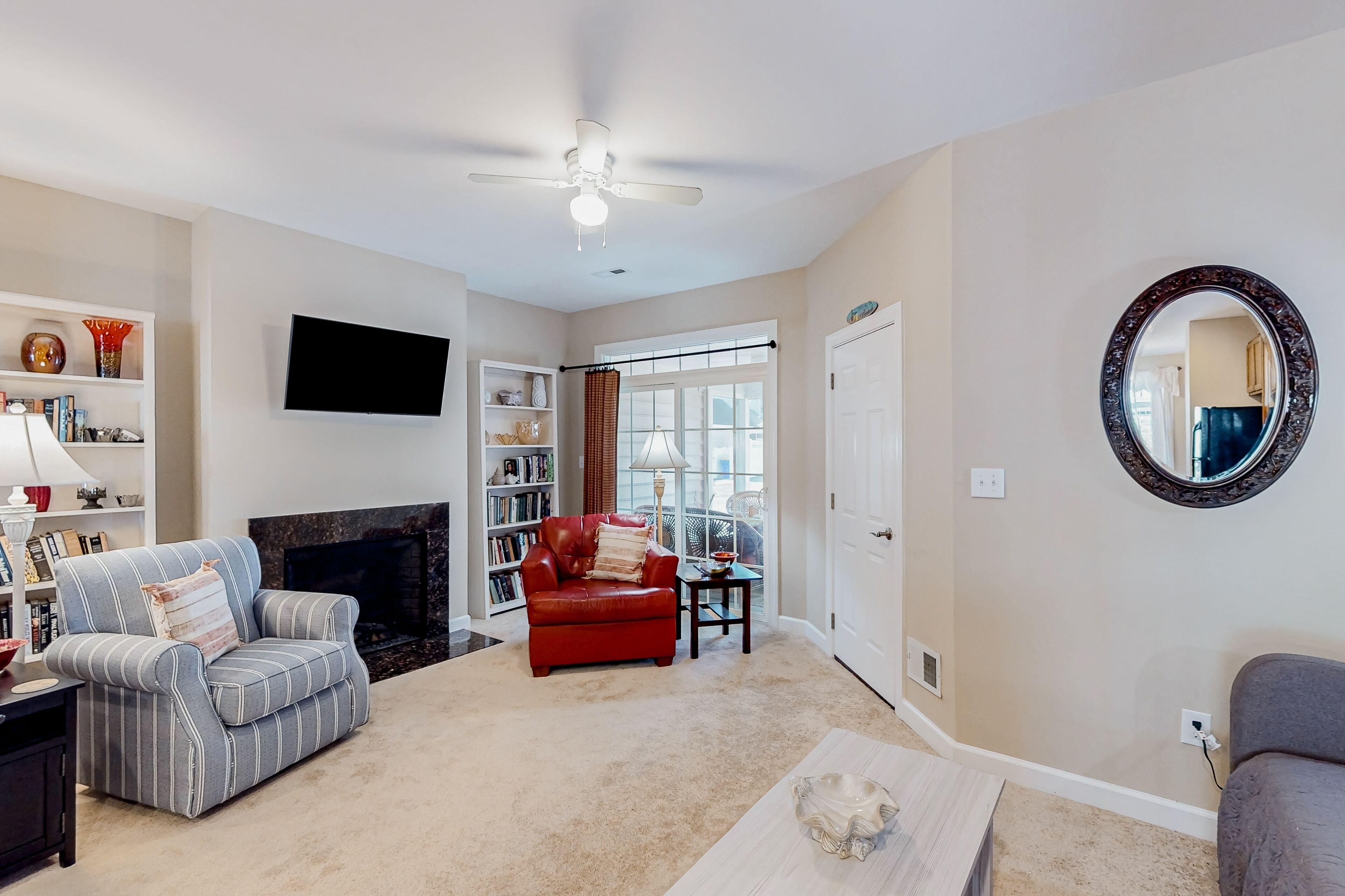 Millville by the Sea three-story home with resort amenities & screened patio