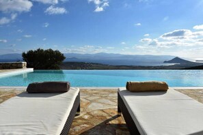 Villa, 3 Bedrooms, Balcony, Garden View | Pool | Outdoor pool - Aesthesis Villa - Naousa- 6pl - Amazing View (Paros)