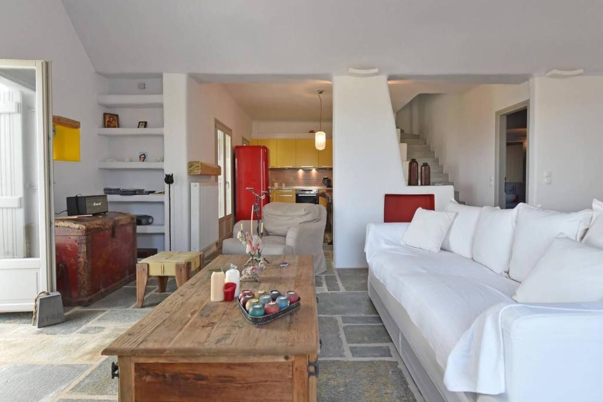 Villa, 3 Schlafzimmer, Balkon, Gartenblick | Wohnzimmer