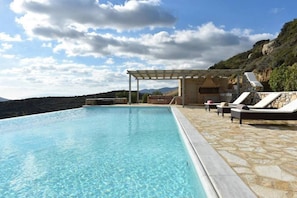 Villa, 3 Bedrooms, Balcony, Garden View | Pool | Outdoor pool - Aesthesis Villa - Naousa- 6pl - Amazing View (Paros)