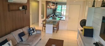 Apartment in Golf Ville, super ventilated and just a few meters from Beach Park