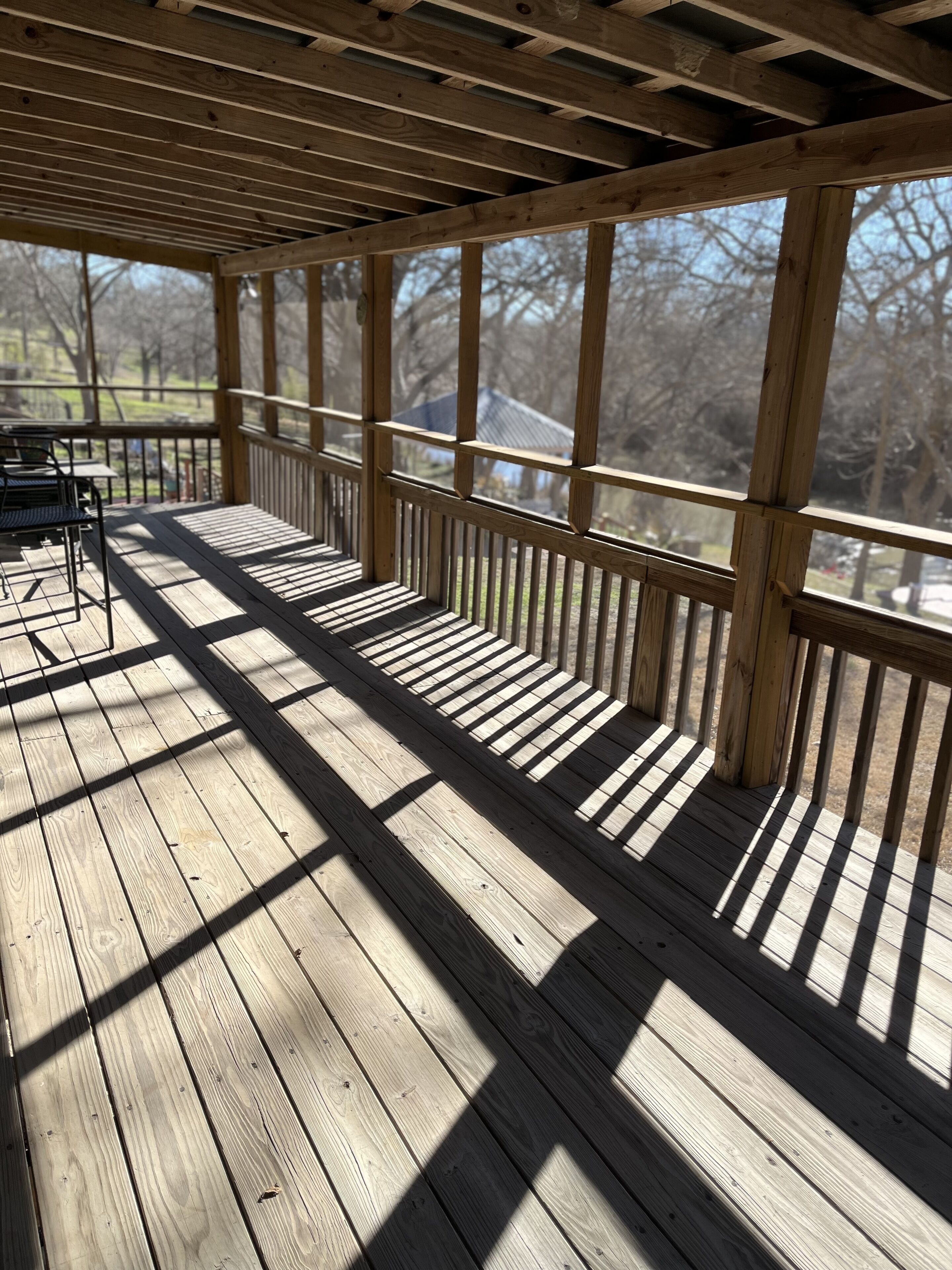 Serene riverfront property on the Guadalupe River
