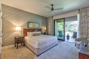 3 chambres, bureau, fer et planche à repasser, lit parapluie