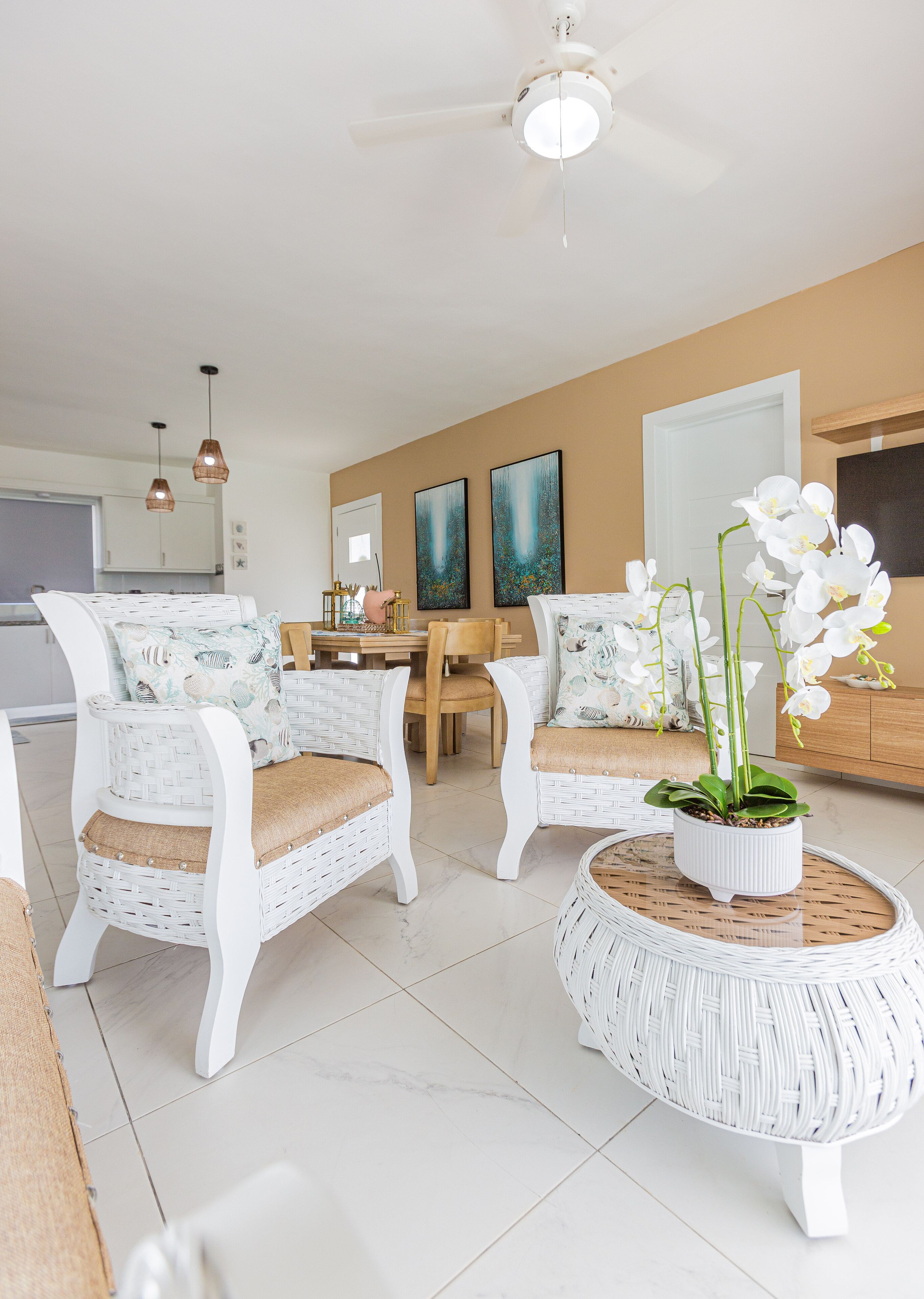 Villa With 2 Br, 2.5 Bath, Pool, Wifi, Grill, Gate Community, Netflix - Cabarete
