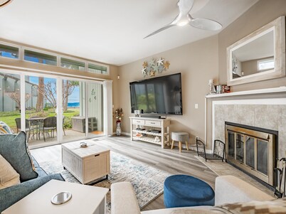 Ocean view, beautifully remodeled , Free Wi-Fi.  Pet friendly. JL 415