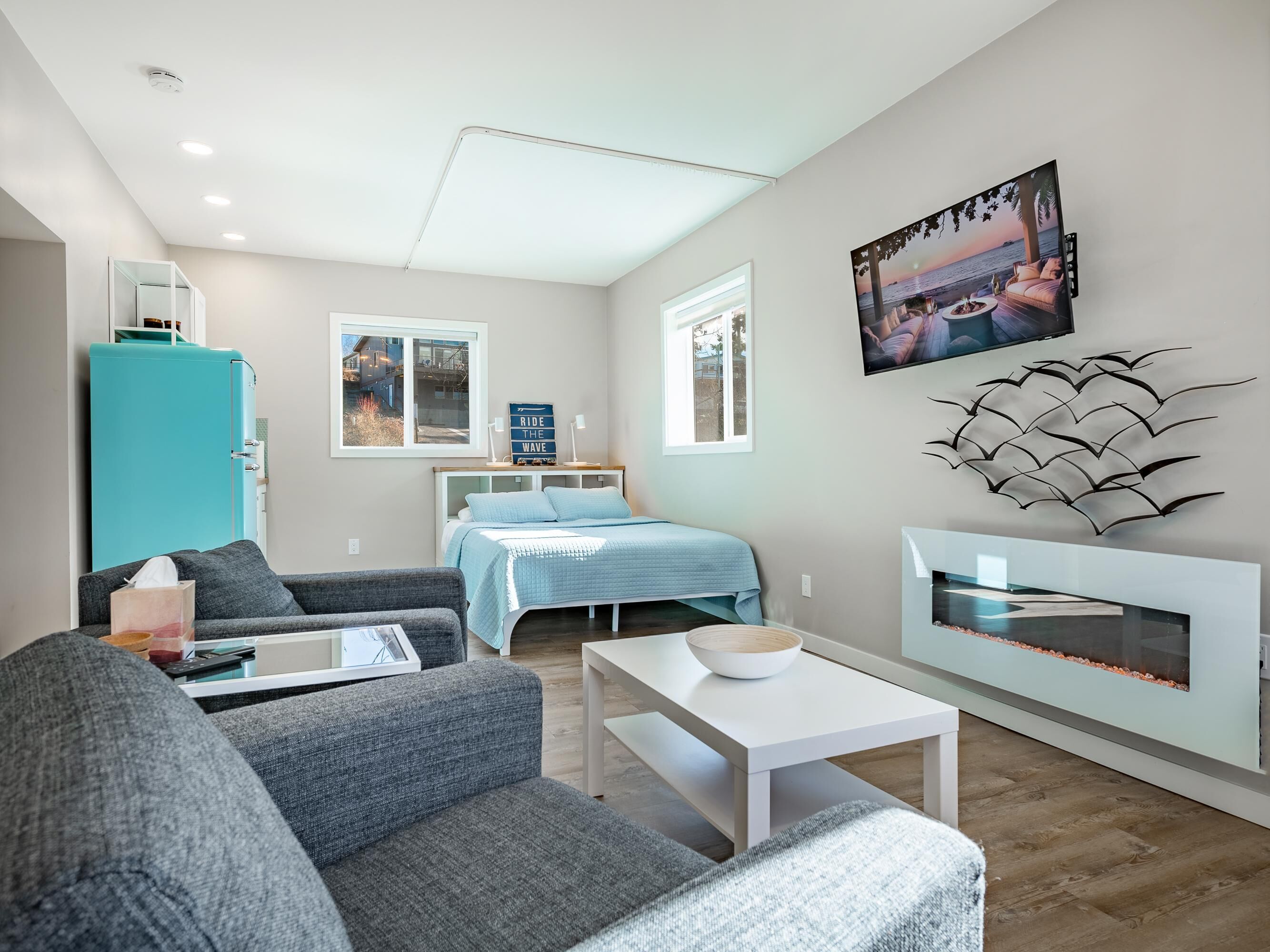 Smart-TV og DVD-spiller