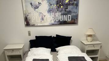 2 chambres, fer et planche Ă repasser, Wi-Fi, draps fournis