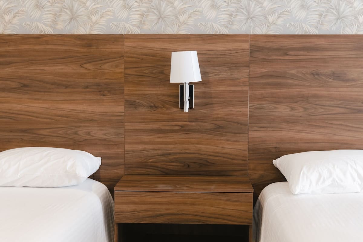 Classic Double Room, 2 Double Beds | In-room safe, desk, free WiFi