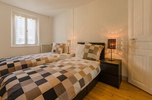 3 bedrooms, travel crib, free WiFi