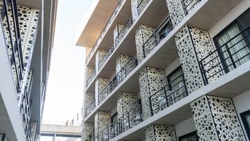 Voorkant van accommodatie