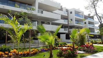 Facciata della struttura