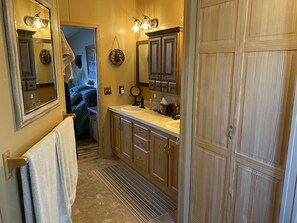 Towels, soap, toilet paper