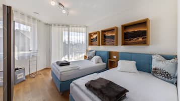 4 soveværelser, strygejern/strygebræt, gratis Wi-Fi, sengetøj