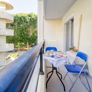 Appartement Prestige, vue sur le parc | Vue du balcon