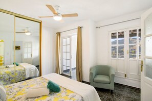 2 habitaciones, tabla de planchar con plancha y wifi gratis 