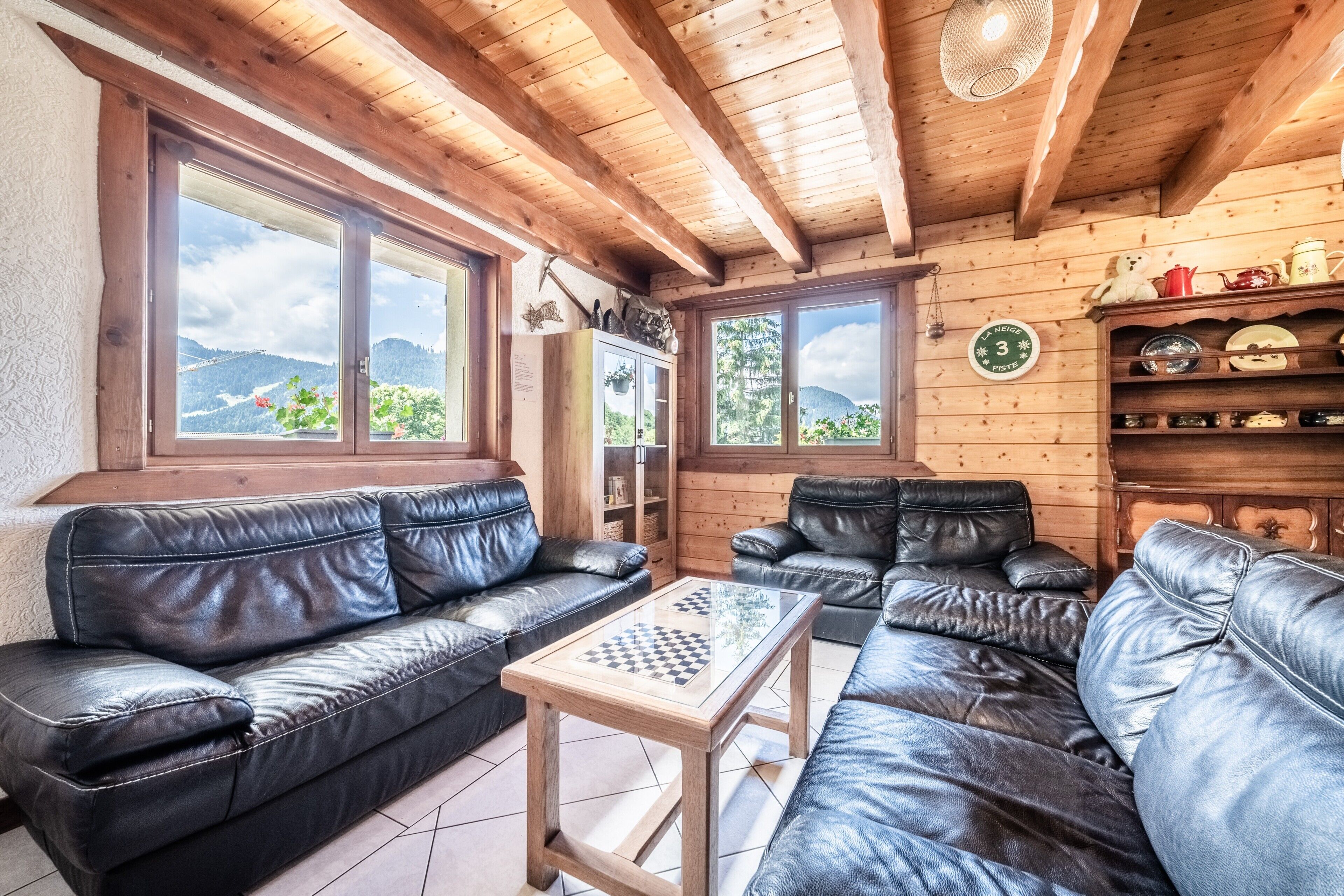 Télévision, lecteur de DVD, table de tennis de table