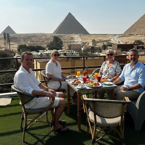 Narmer Pyramids View