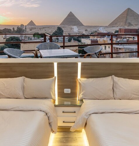 Narmer Pyramids View