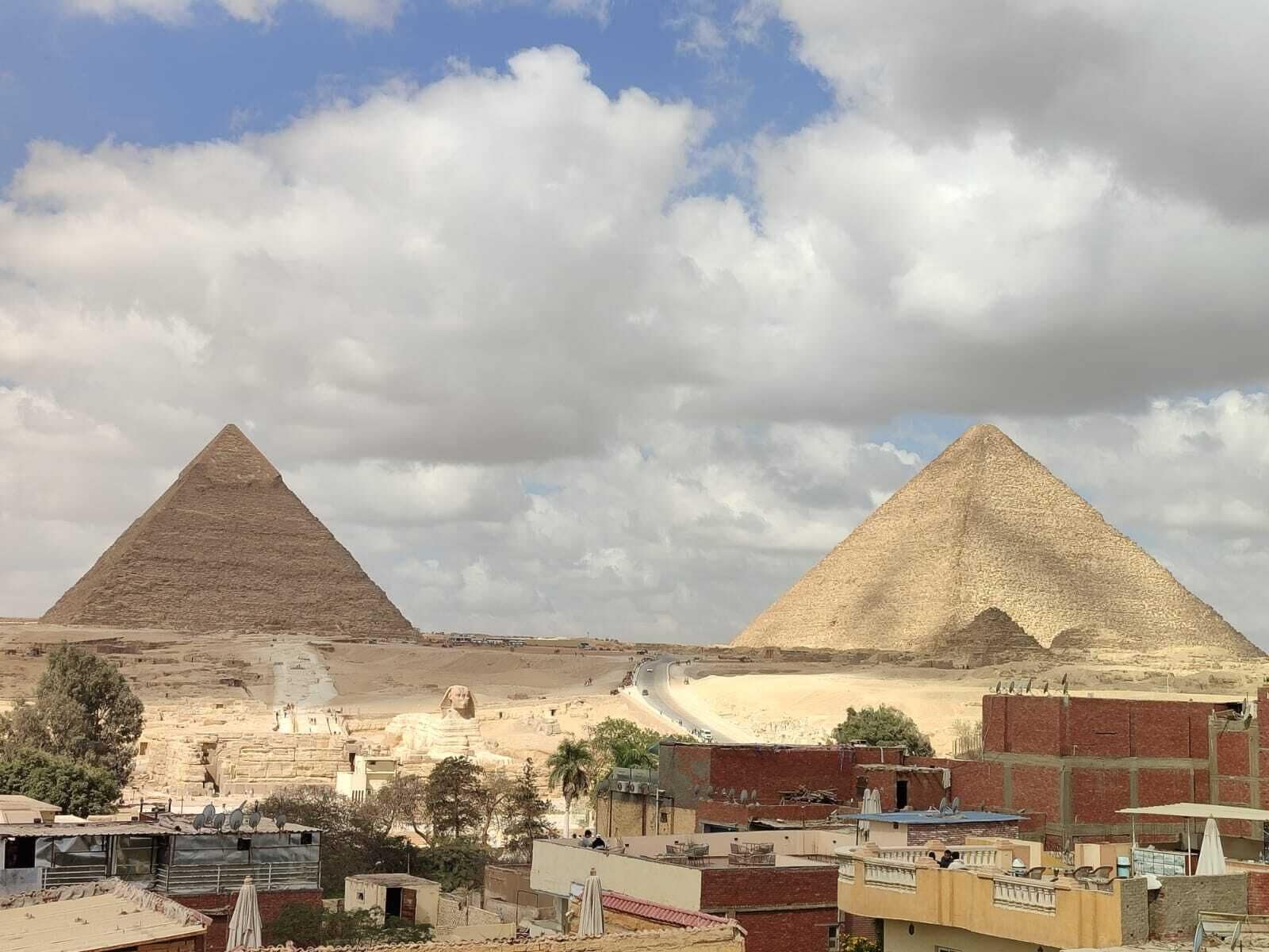 Foto - Narmer Pyramids View
