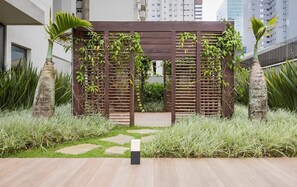 Property grounds - Studio Helbor Stay Batel - Aconchegante com Localização Premium (Rebouças Curitiba)