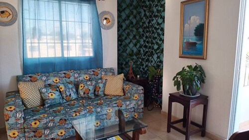 Bright and cozy place to relax.

