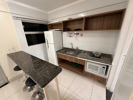 Appartamento | Cucina privata | Frigorifero, microonde