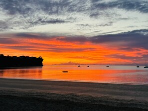 Sun-loungers - Stay and Relax at Beachfront Beauty (Whangaparāoa)