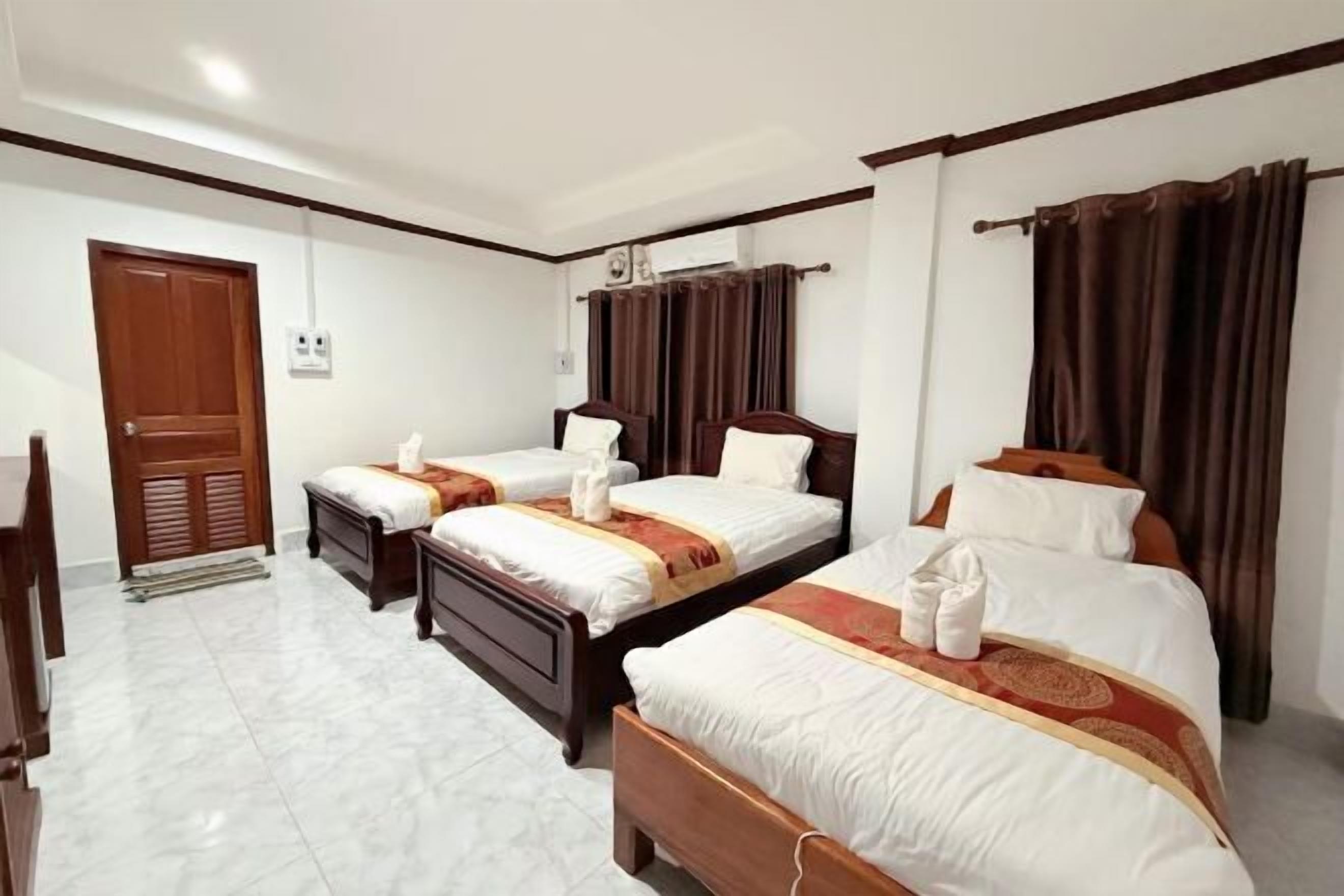 Premium bedding, down duvets, memory-foam beds, individually furnished