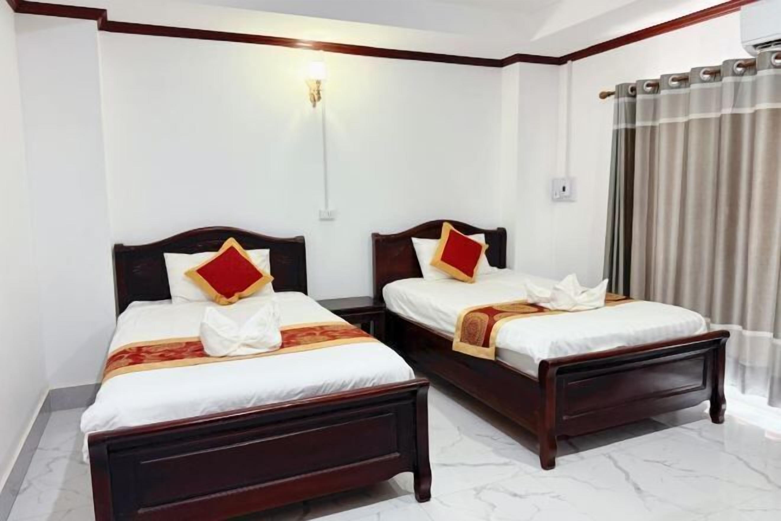 Premium bedding, down duvets, memory-foam beds, individually furnished