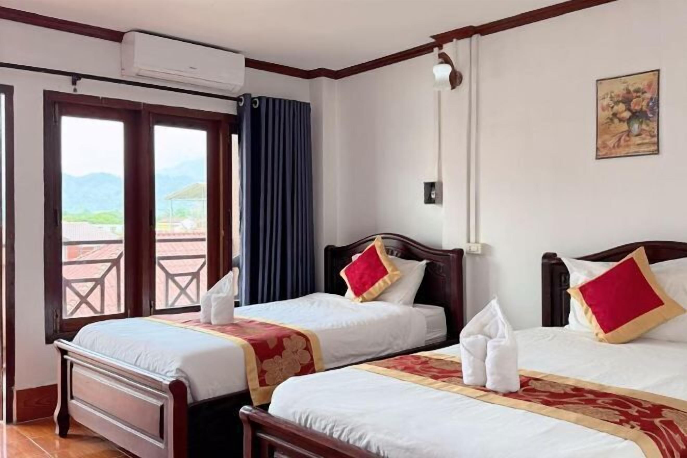 Premium bedding, down duvets, memory-foam beds, individually furnished