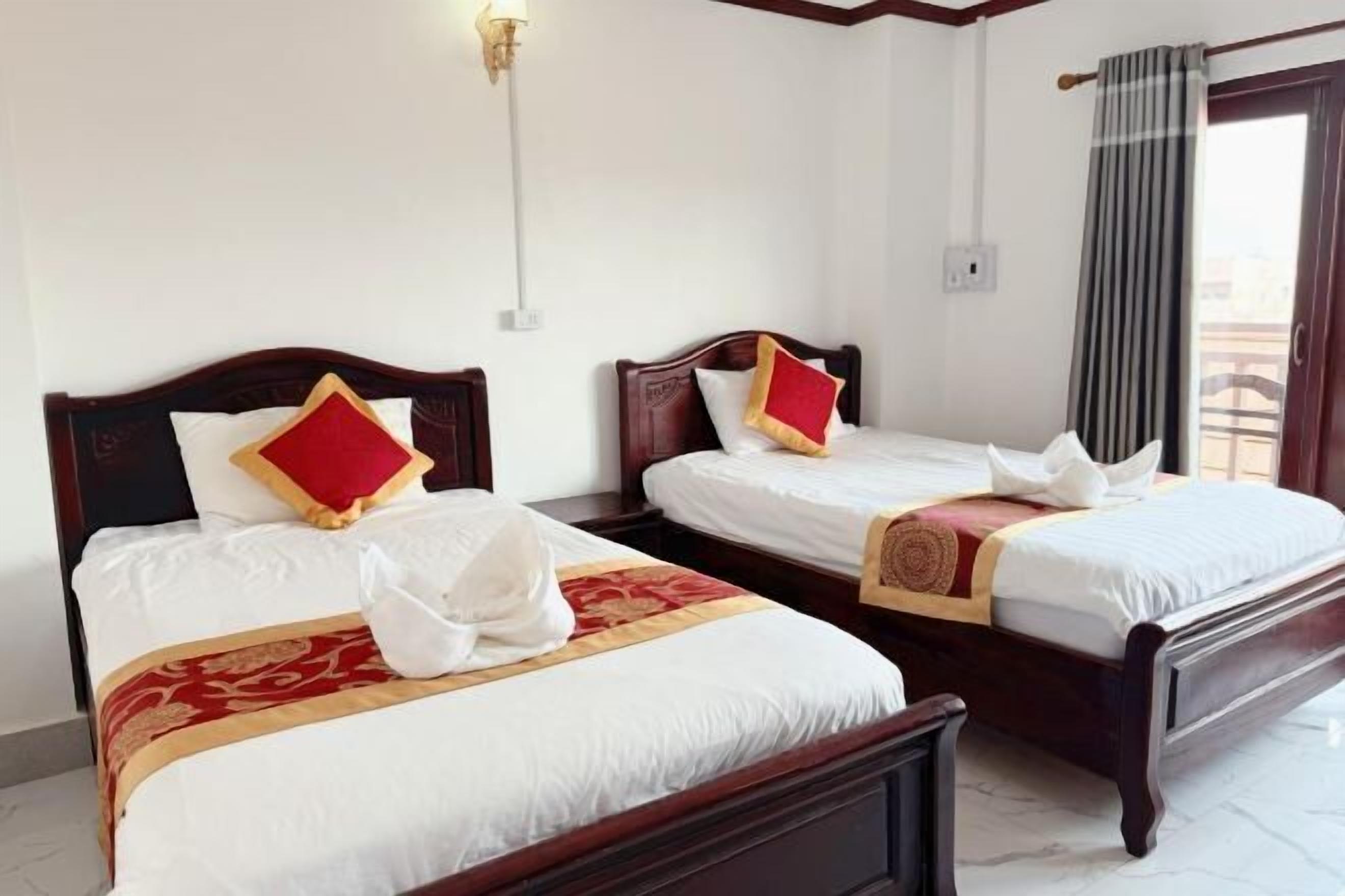 Premium bedding, down duvets, memory-foam beds, individually furnished