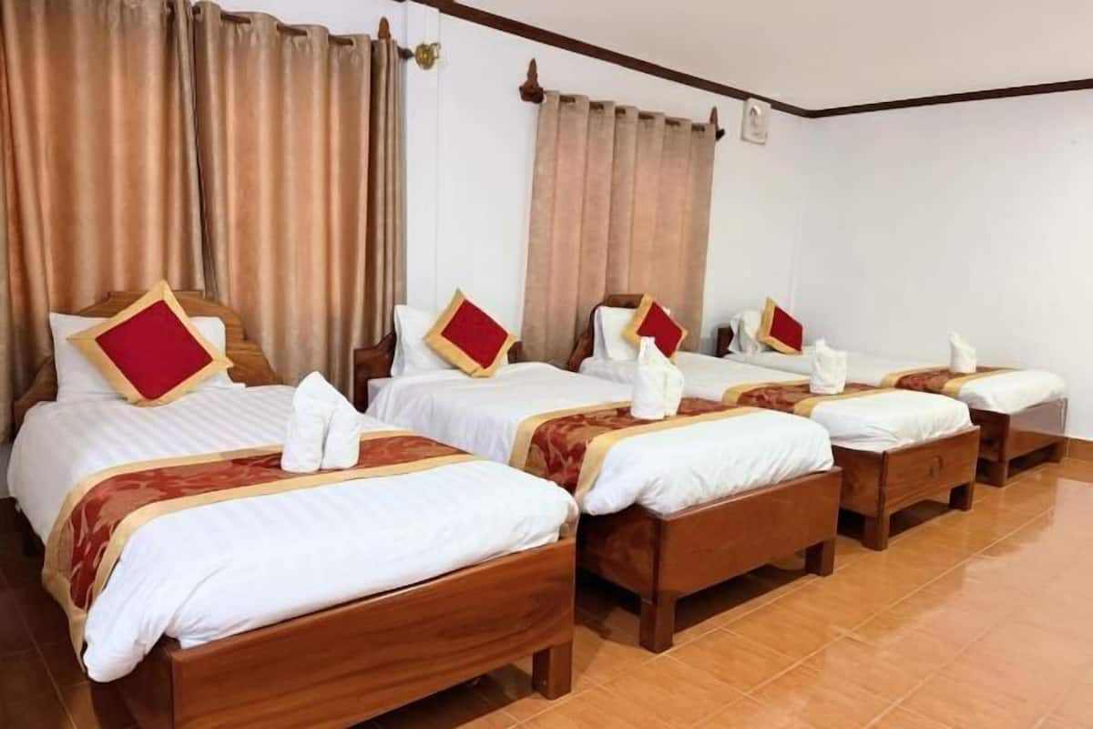 Premium bedding, down duvets, memory-foam beds, individually furnished